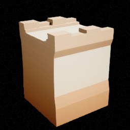 Château — Mur — miniature Unreal du pack