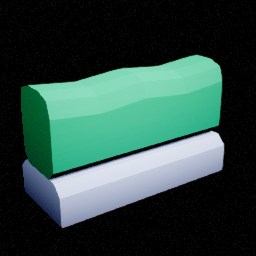 Bourg — Haie grand — miniature Unreal du pack