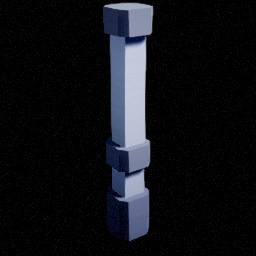 Bourg — Pilier pierre — miniature Unreal du pack