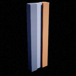 Bourg — Mur arche — miniature Unreal du pack