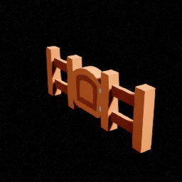 Clôture portail — miniature Unreal du pack