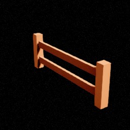 Clôture simple — miniature Unreal du pack
