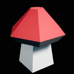 Champignon rouge — miniature Unreal du pack