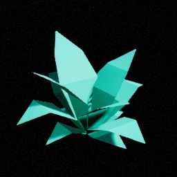 Plante buisson détaillé — miniature Unreal du pack