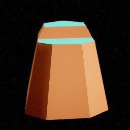 Rocher haut E — miniature Unreal du pack