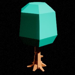 Arbre chêne — miniature Unreal du pack