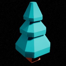 Arbre pin petit A — miniature Unreal du pack