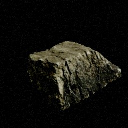 Rocher moussu A — miniature Unreal du pack