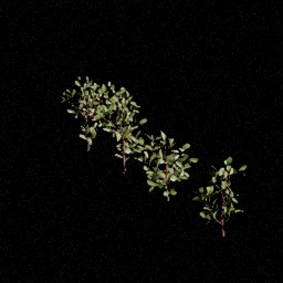 Arbuste 04 — miniature Unreal du pack